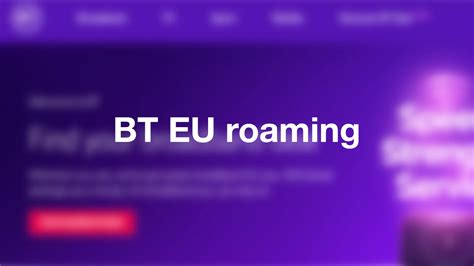 bt roam like home ending.